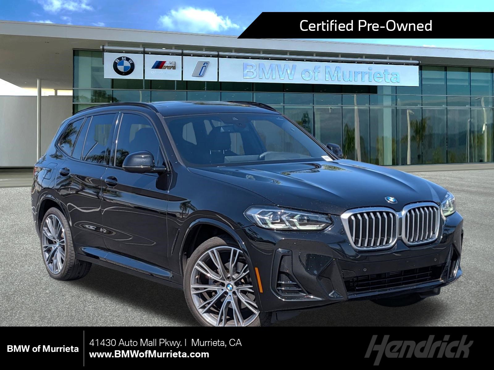 Certified 2023 BMW X3 sDrive30i w/ M Sport Package