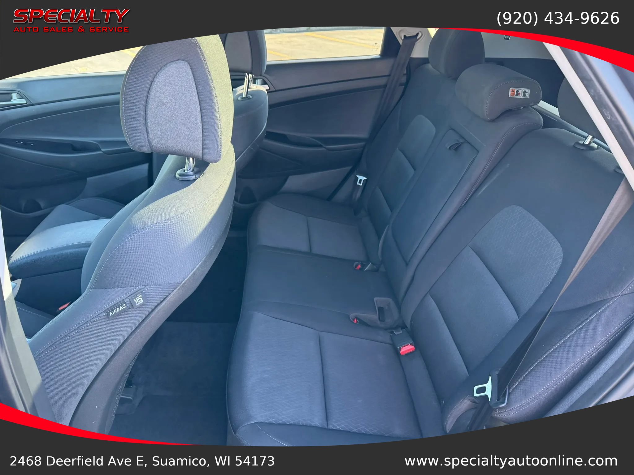 Used 2017 Hyundai Tucson Night w/ Cargo Package AWD/4WD image 19