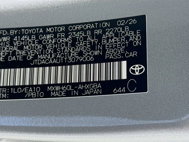New 2026 Toyota Prius XLE image 31