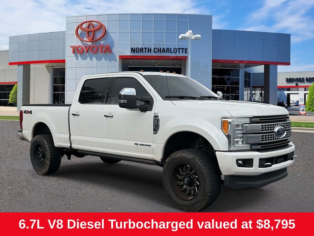 Used 2017 Ford F350 Platinum w/ Platinum Ultimate Package