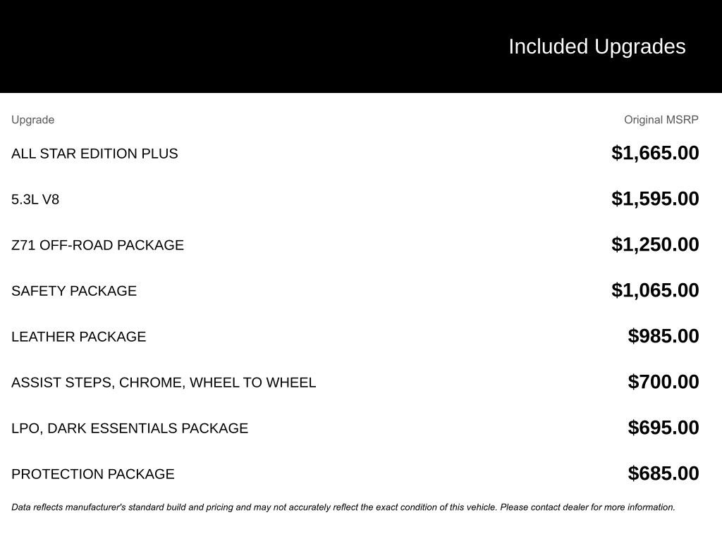 New 2026 Chevrolet Silverado 1500 LT w/ All Star Edition Plus image 3