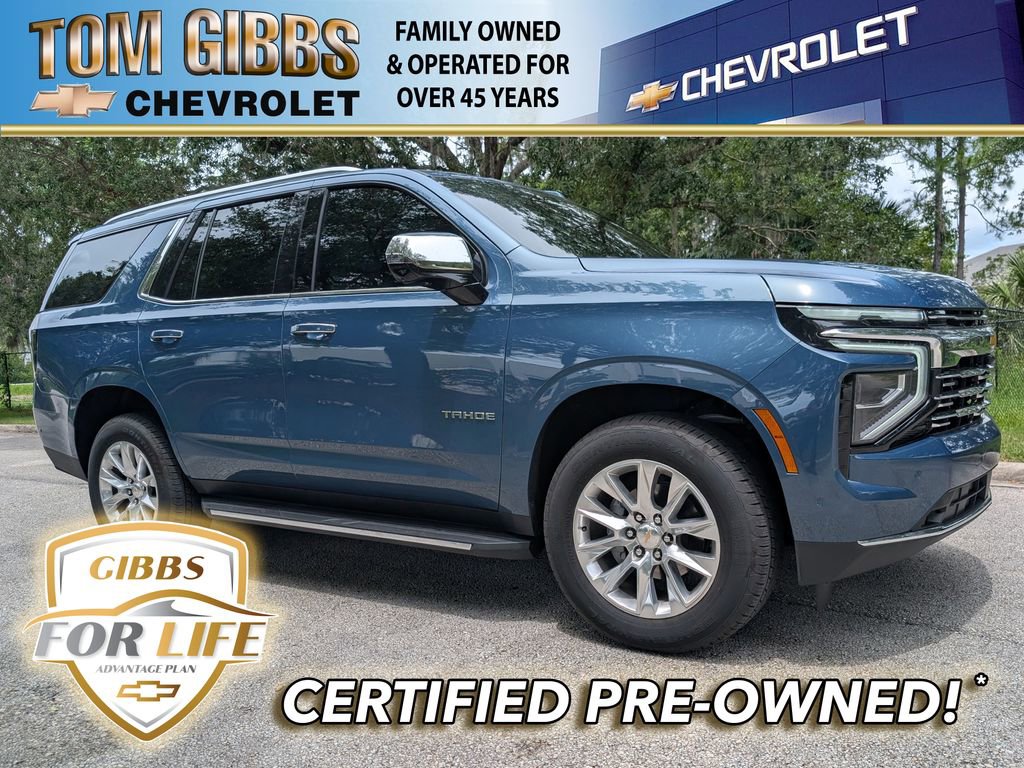 Used 2025 Chevrolet Tahoe Premier AWD/4WD image 1