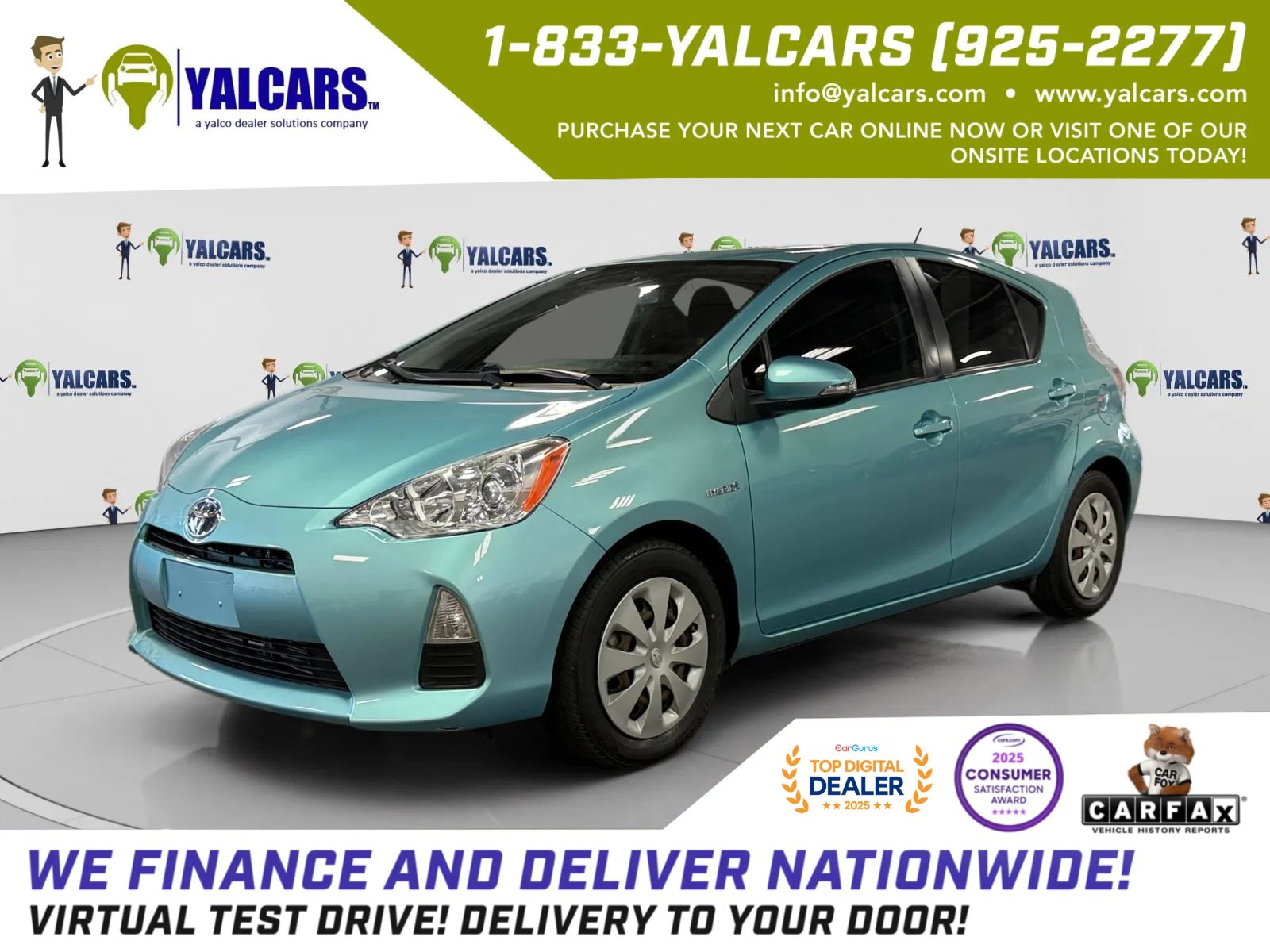 Used 2012 Toyota Prius C Two image 1