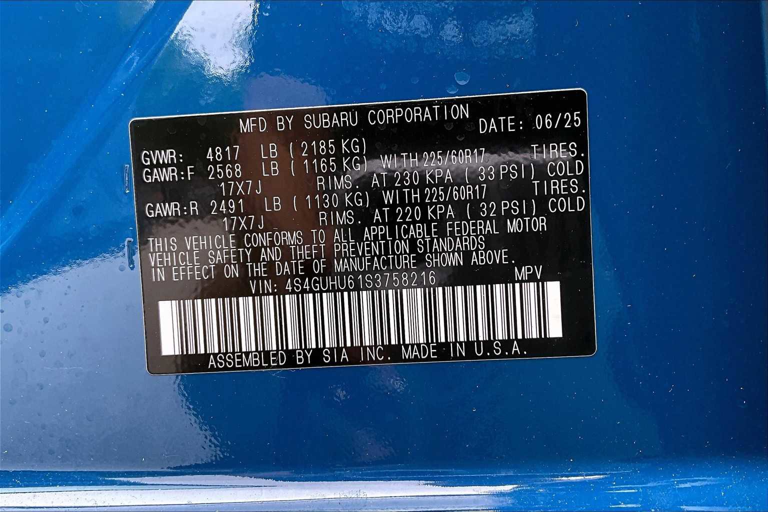 New 2025 Subaru Crosstrek 2.5i Wilderness image 20