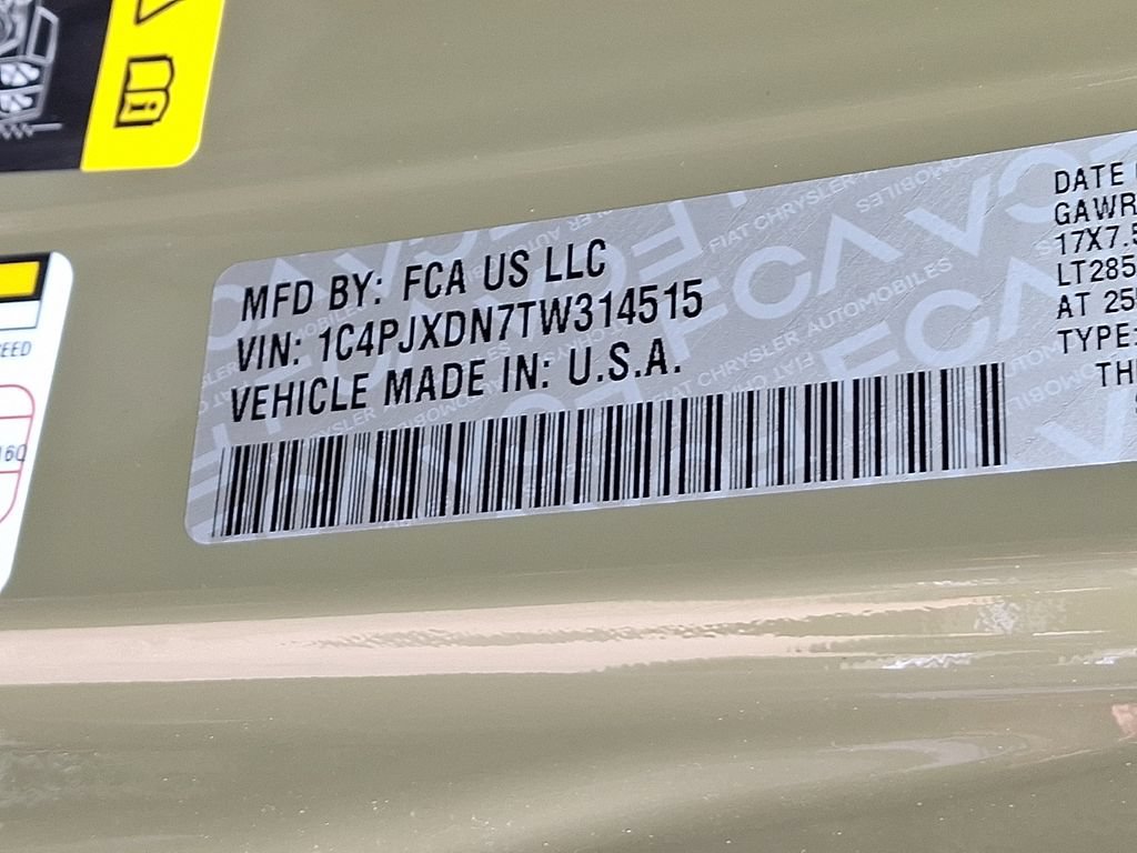 New 2026 Jeep Wrangler Unlimited Sport AWD/4WD image 10