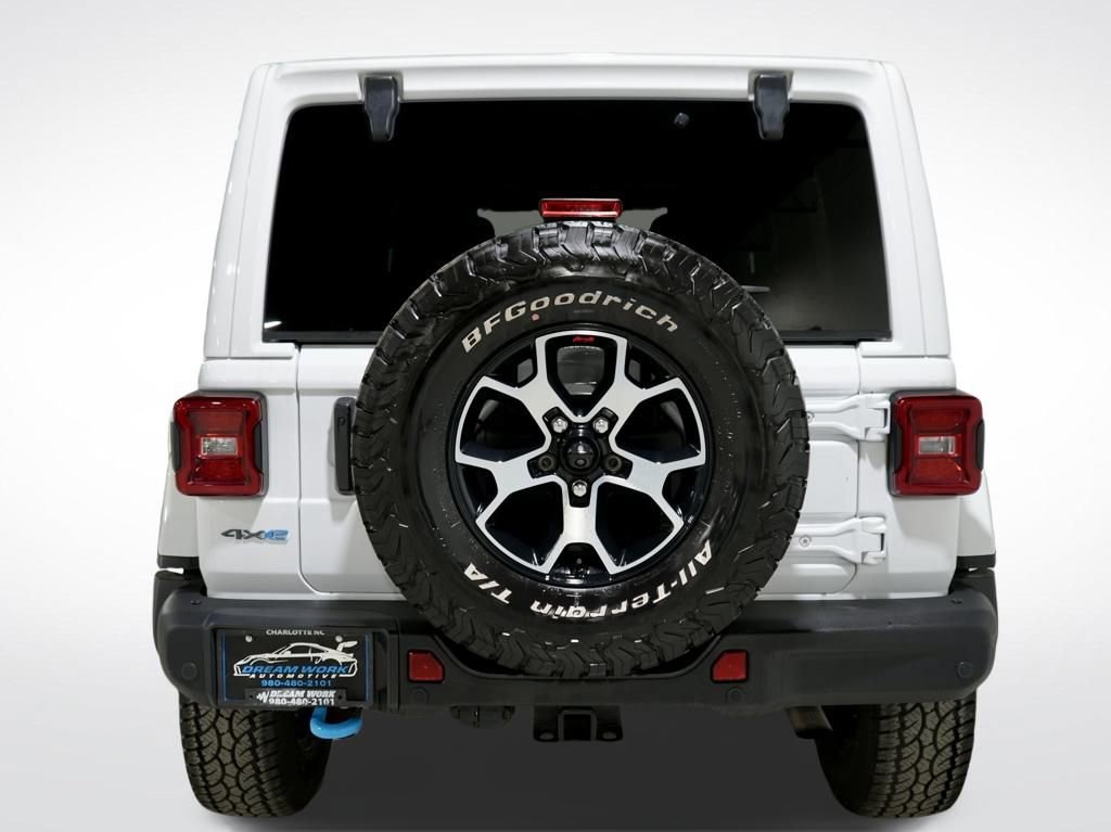 Used 2021 Jeep Wrangler Unlimited Rubicon 4xe w/ Steel Bumper Group image 7