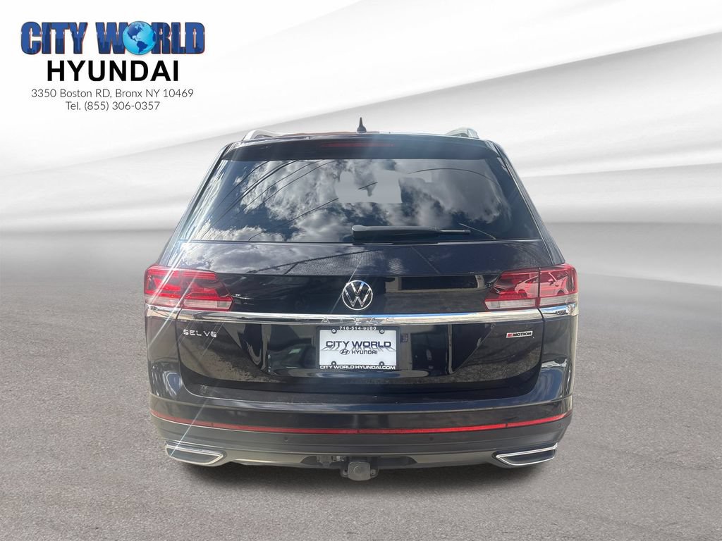 Used 2022 Volkswagen Atlas SEL AWD/4WD image 4