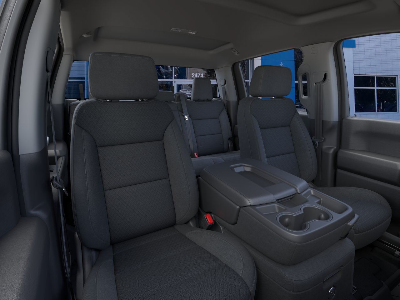 New 2026 Chevrolet Silverado 1500 Custom w/ LPO, Dark Essentials Package AWD/4WD image 16