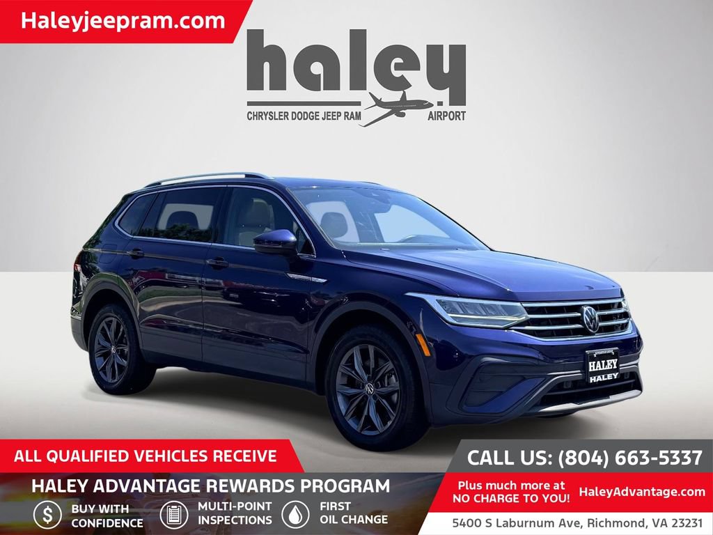 Used 2022 Volkswagen Tiguan SE