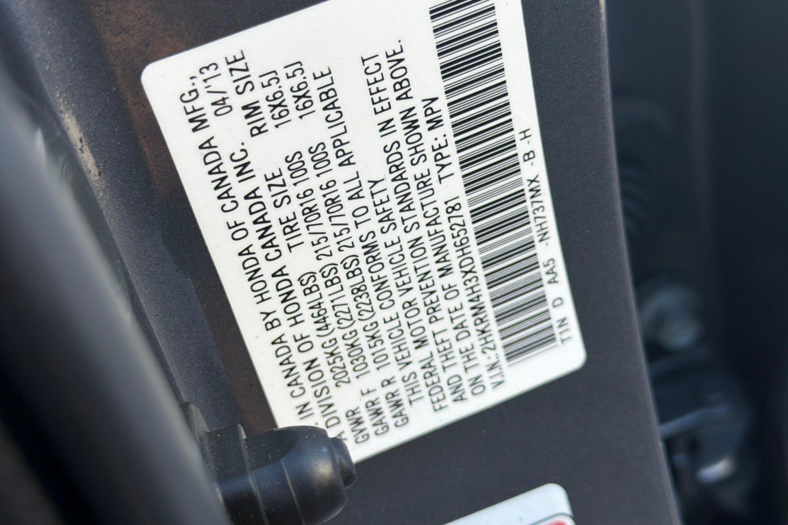 Used 2013 Honda CR-V LX image 41