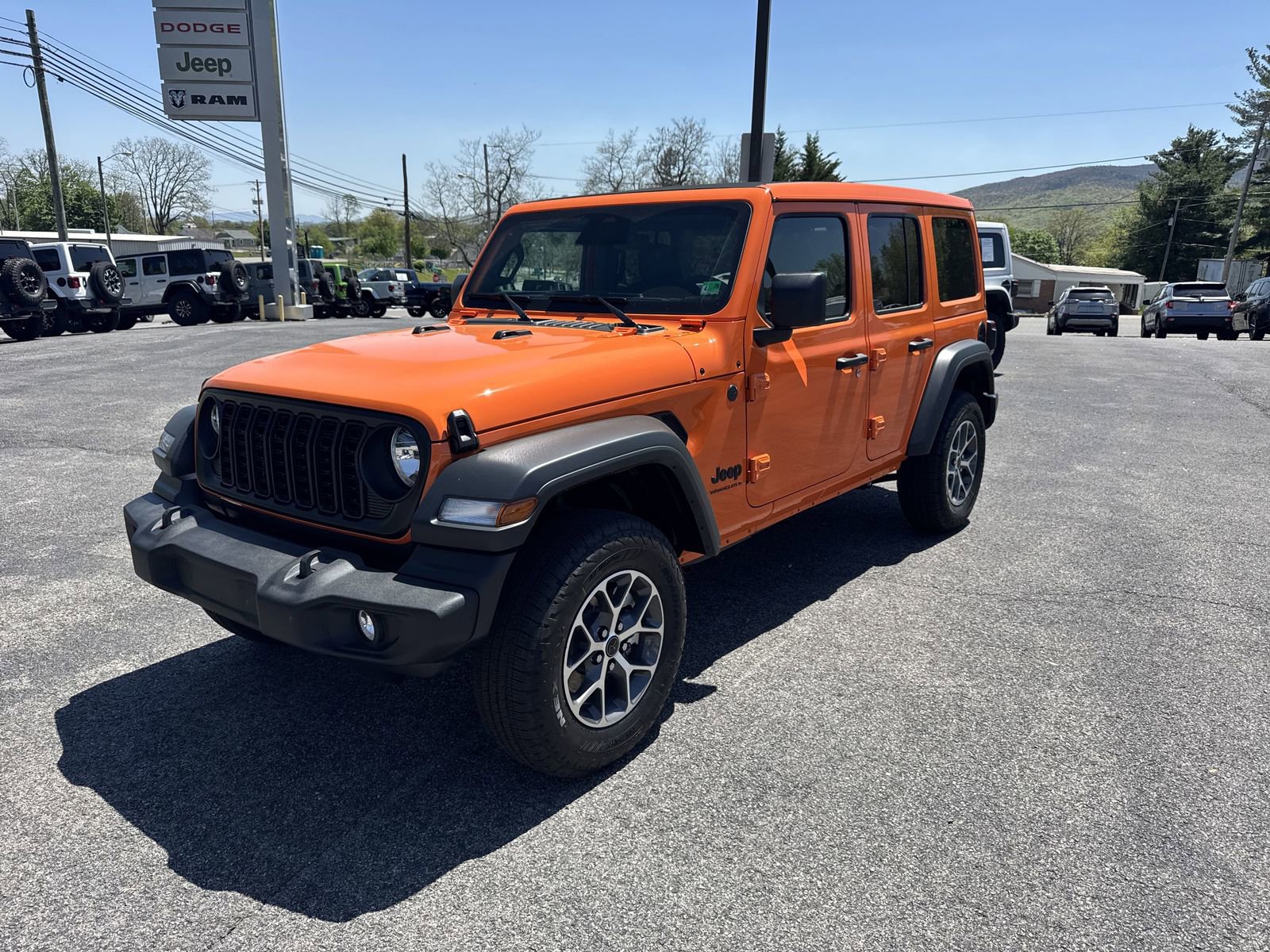 New 2025 Jeep Wrangler Sport S