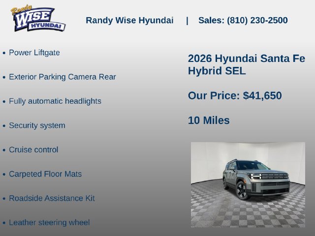 New 2026 Hyundai Santa Fe SEL AWD/4WD image 10