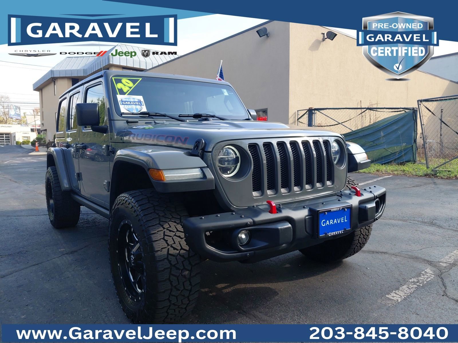 Used 2020 Jeep Wrangler Unlimited Rubicon w/ Dual Top Group image 1