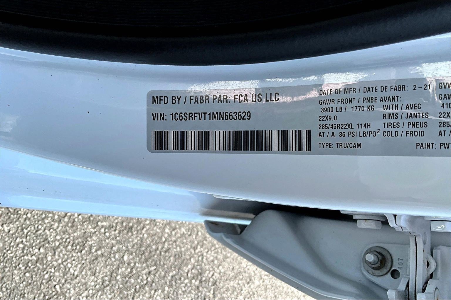 Used 2021 RAM 1500 Sport w/ Night Edition image 20