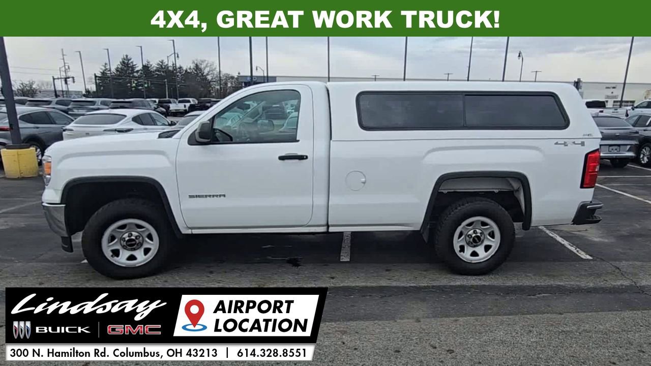 Used 2015 GMC Sierra 1500 4x4 Regular Cab w/ Snow Plow Prep Package image 6