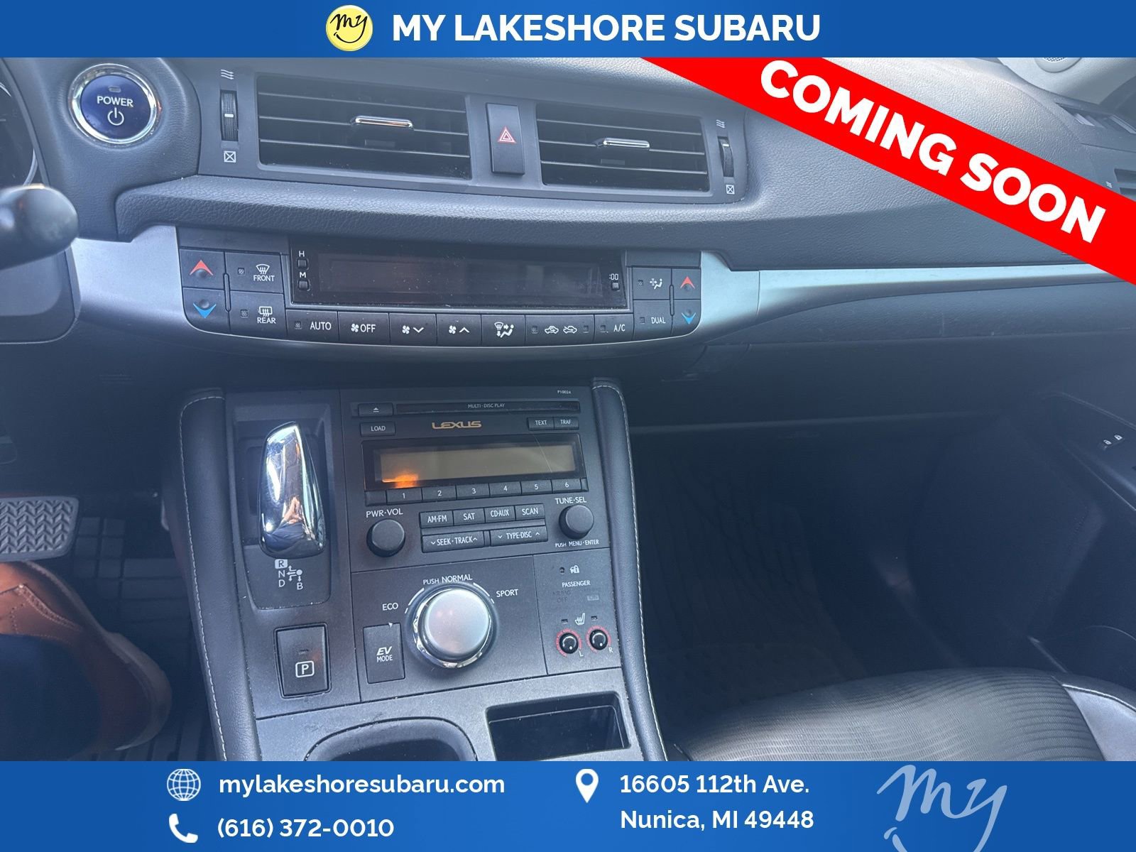 Used 2013 Lexus CT 200h w/ Premium Pkg w/Backup Camera FWD image 11