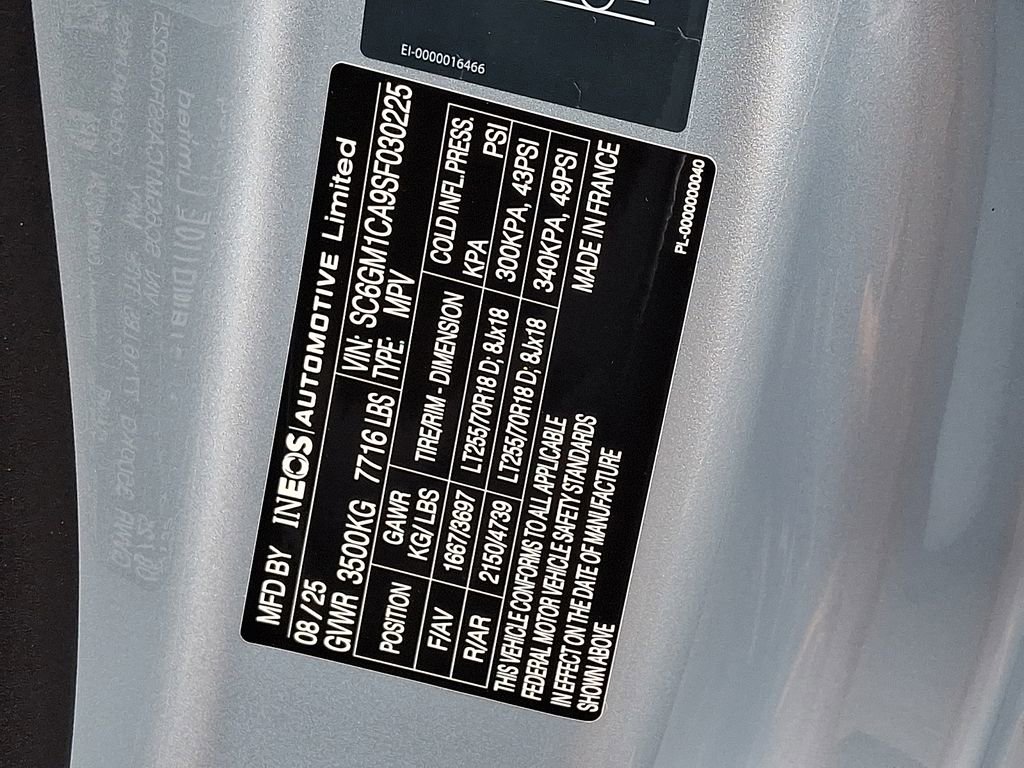 New 2025 INEOS Grenadier Fieldmaster Edition image 12