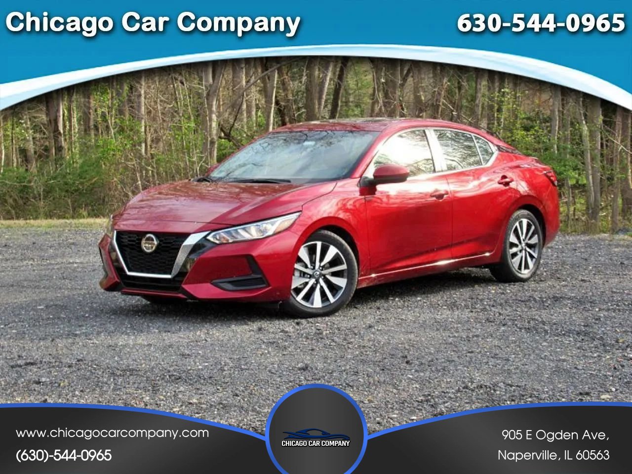 Used 2021 Nissan Sentra SV FWD image 1