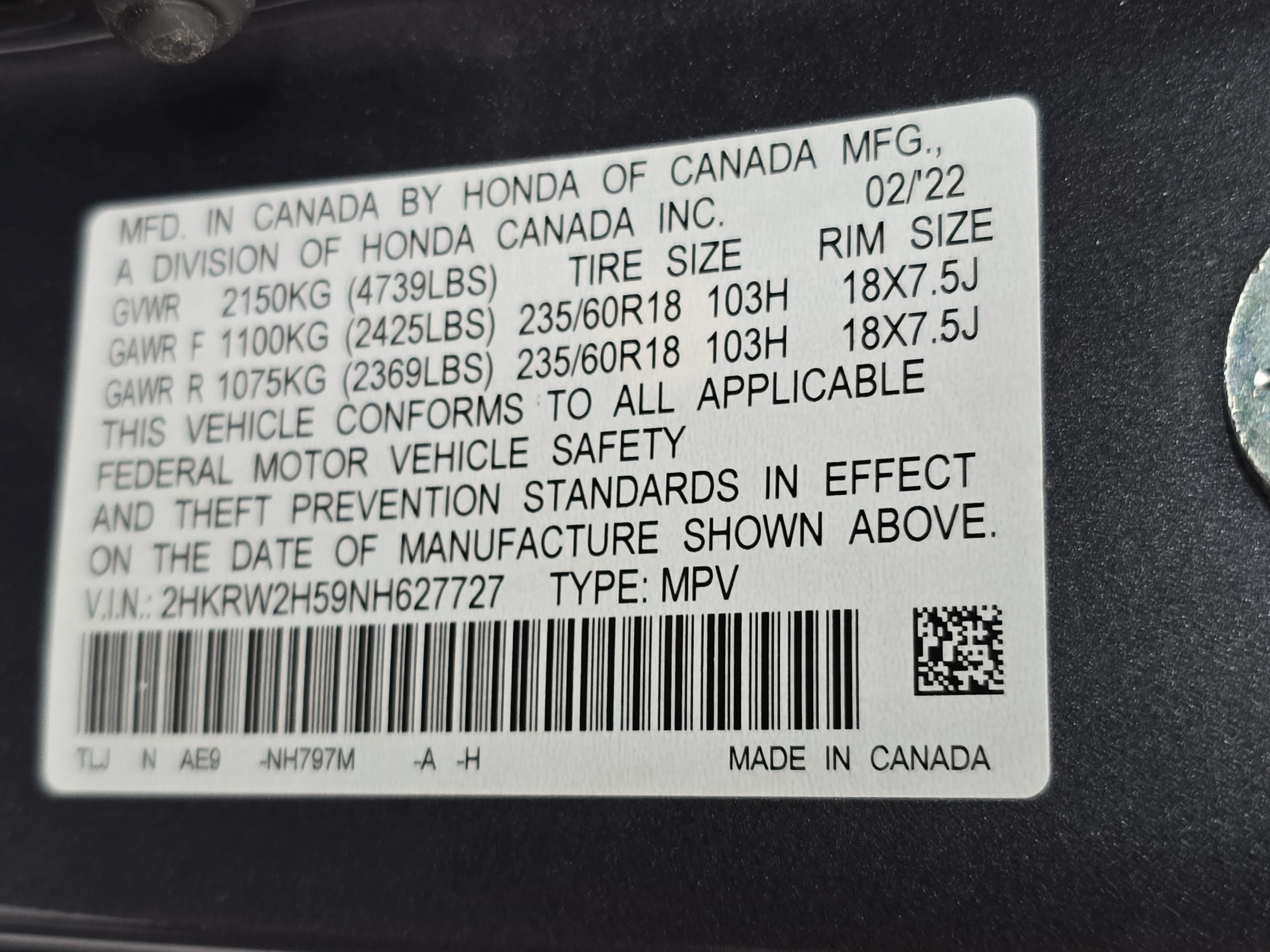 Used 2022 Honda CR-V EX image 35