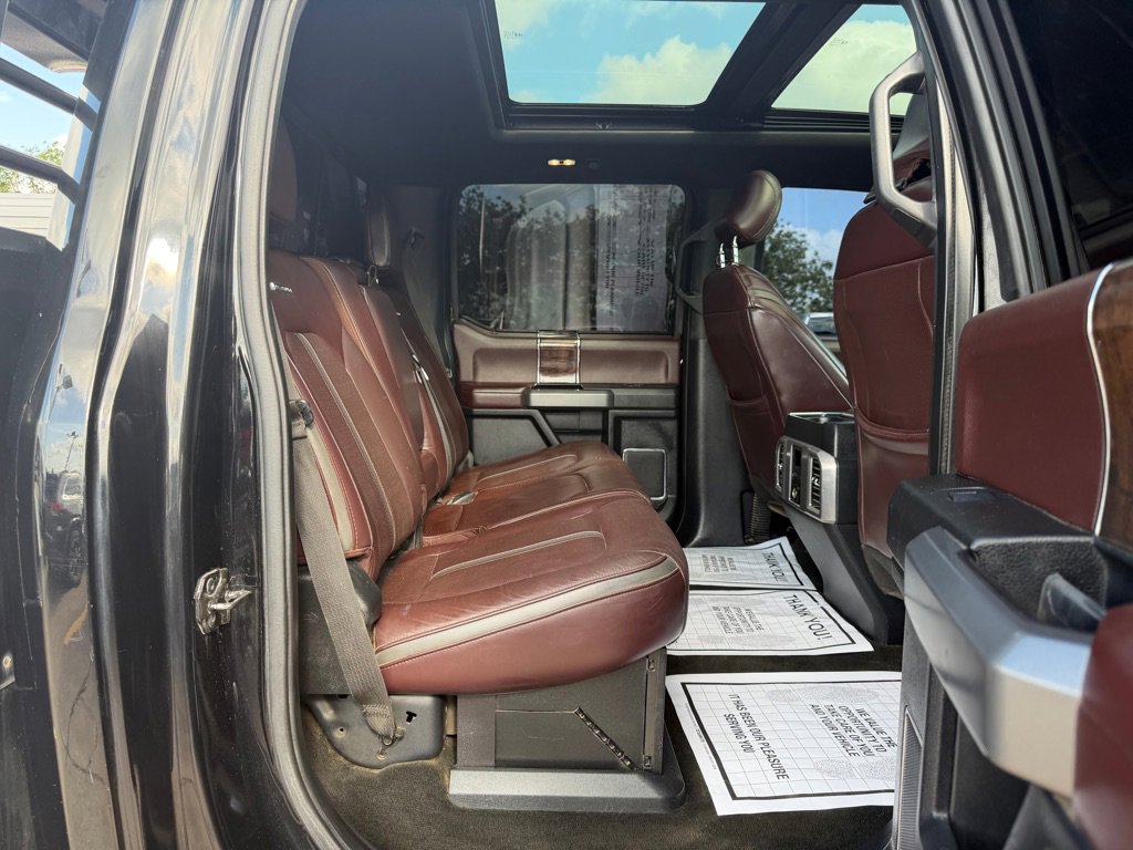 Used 2017 Ford F450 Platinum w/ Platinum Ultimate Package AWD/4WD image 17