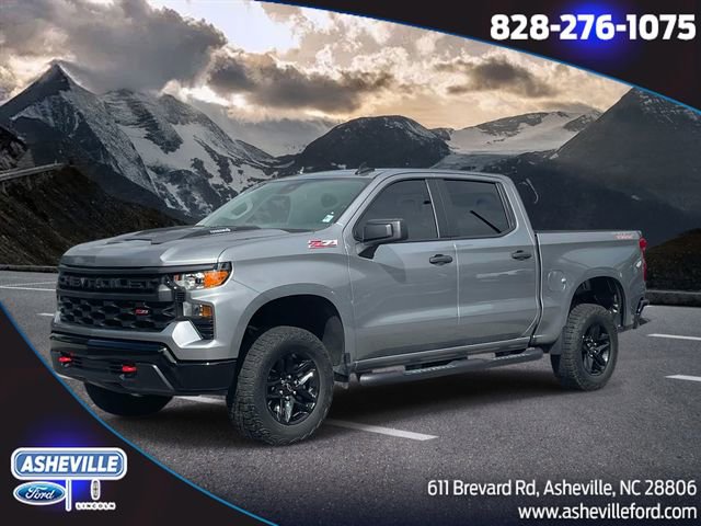 Used 2025 Chevrolet Silverado 1500 Custom Trail Boss AWD/4WD image 1