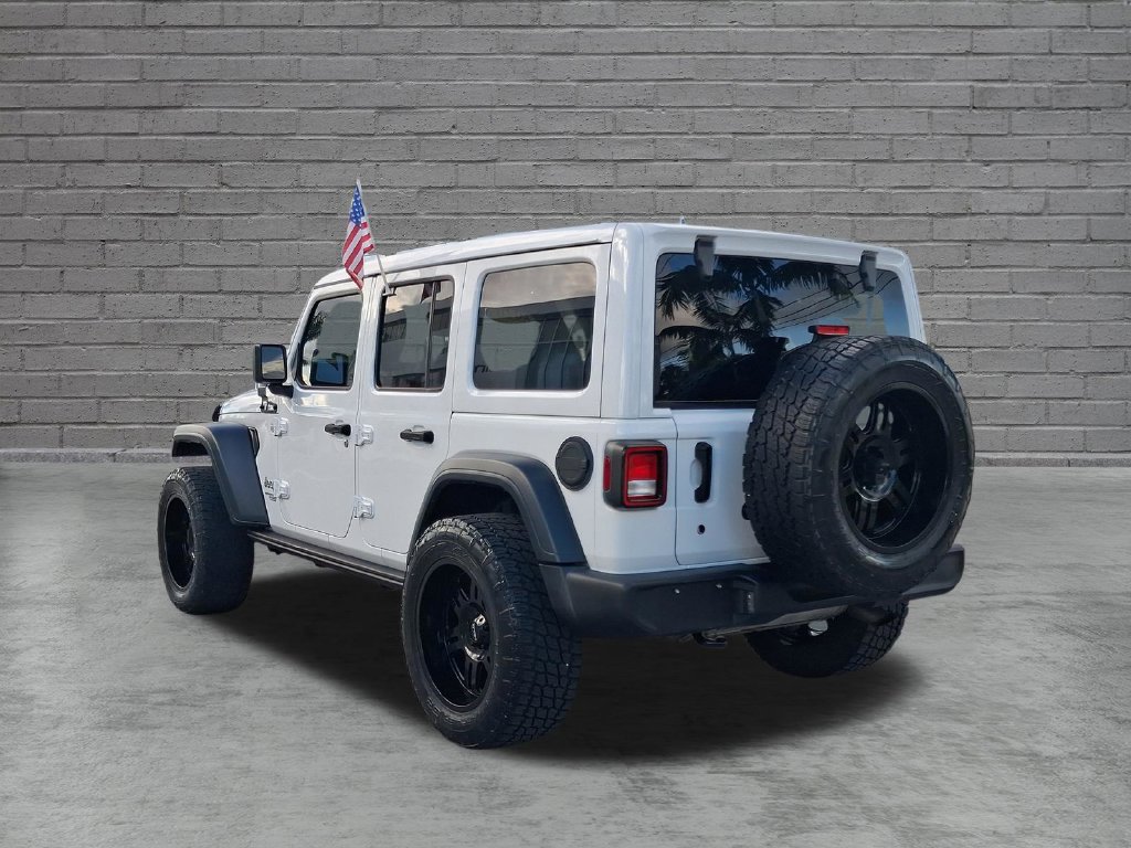 Used 2020 Jeep Wrangler Unlimited Sport S w/ Sun And Sound Package AWD/4WD image 7