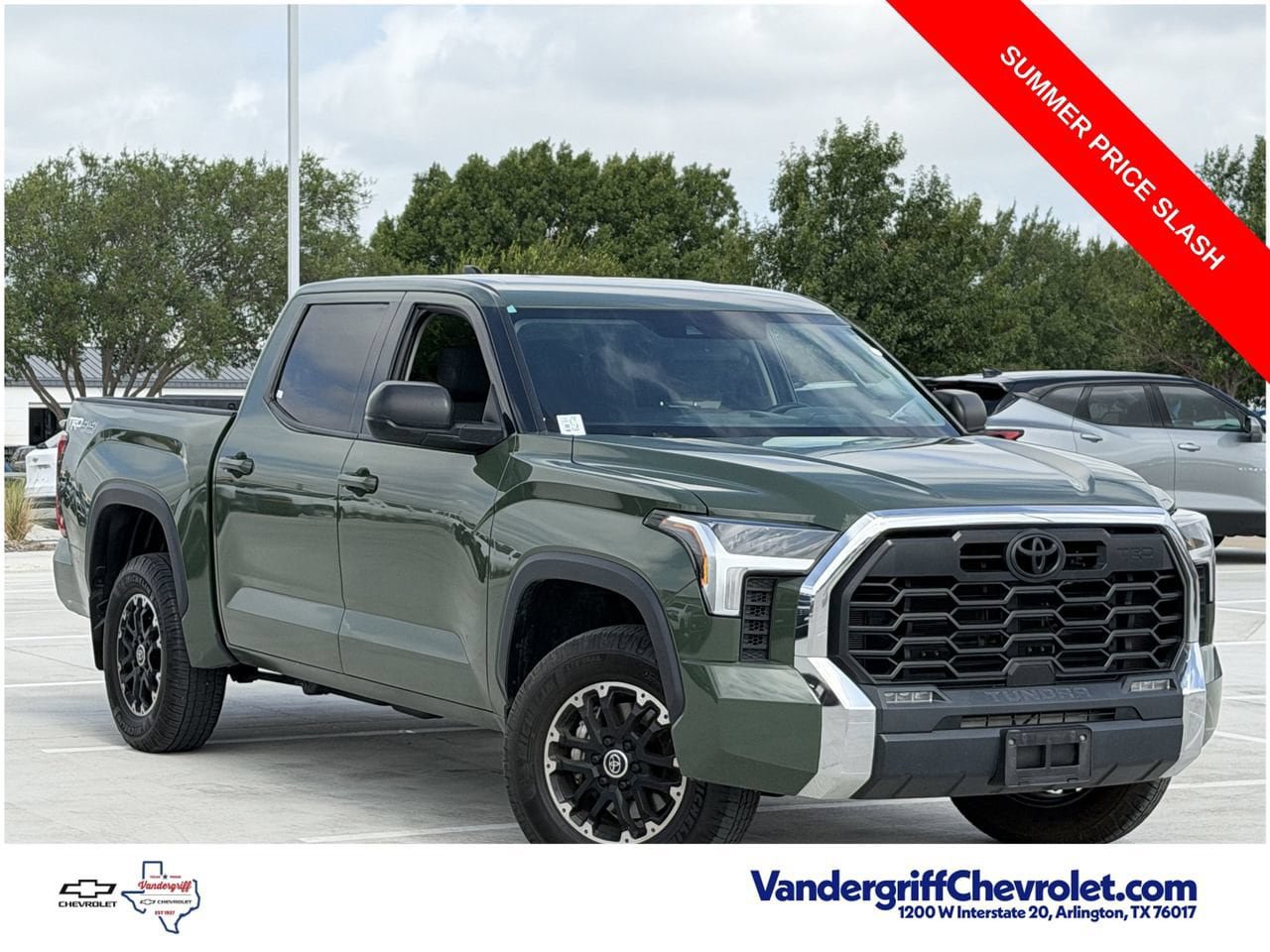 Used 2023 Toyota Tundra SR5 w/ TRD Off-Road Package AWD/4WD image 2