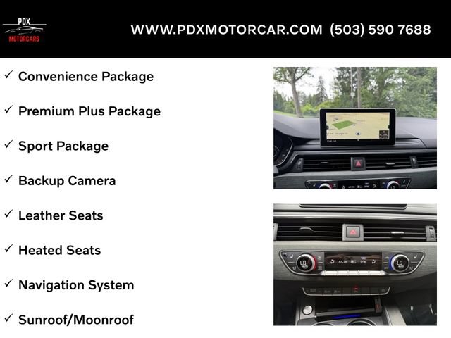 Used 2018 Audi A4 2.0T Premium Plus w/ Premium Plus Package AWD/4WD image 10