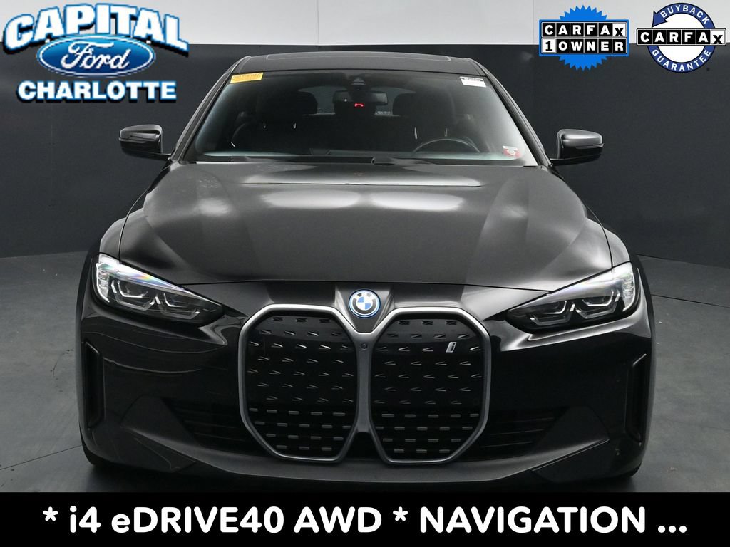 Used 2023 BMW i4 eDrive40 w/ Premium Package RWD image 2
