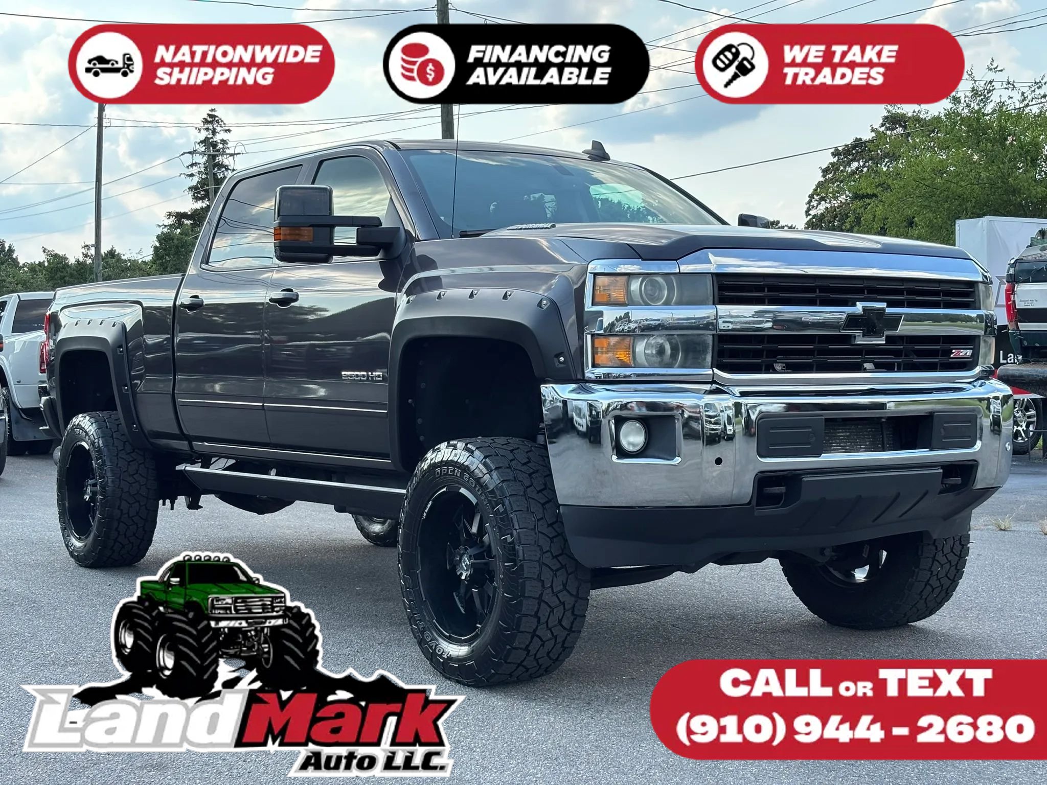 Used 2015 Chevrolet Silverado 2500 LTZ w/ Duramax Plus Package AWD/4WD image 1