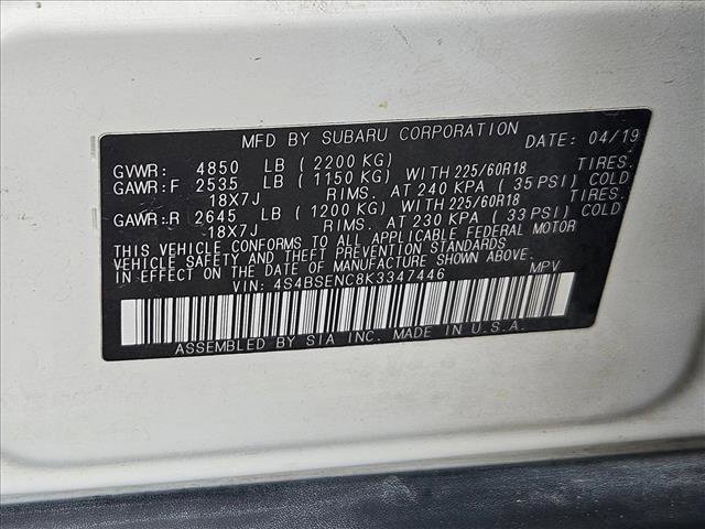 Used 2019 Subaru Outback 3.6R Limited w/ Popular Package #2 image 21
