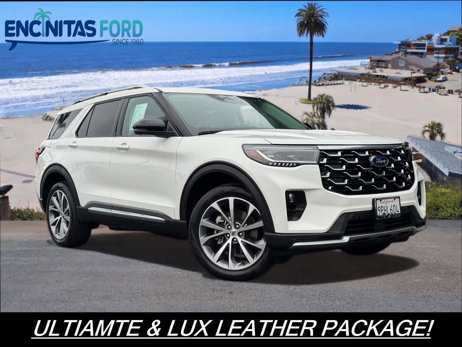 Certified 2025 Ford Explorer Platinum w/ Ultimate Package