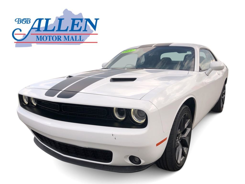 Used 2021 Dodge Challenger SXT w/ Blacktop Package RWD image 1