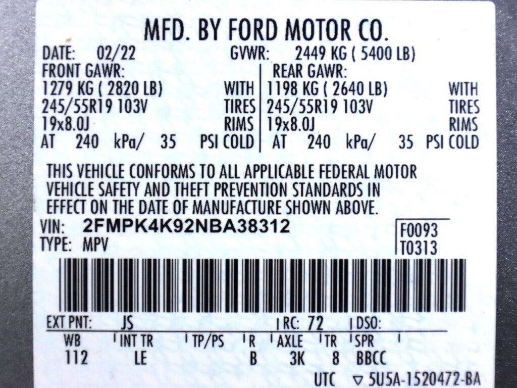 Used 2022 Ford Edge Titanium image 41