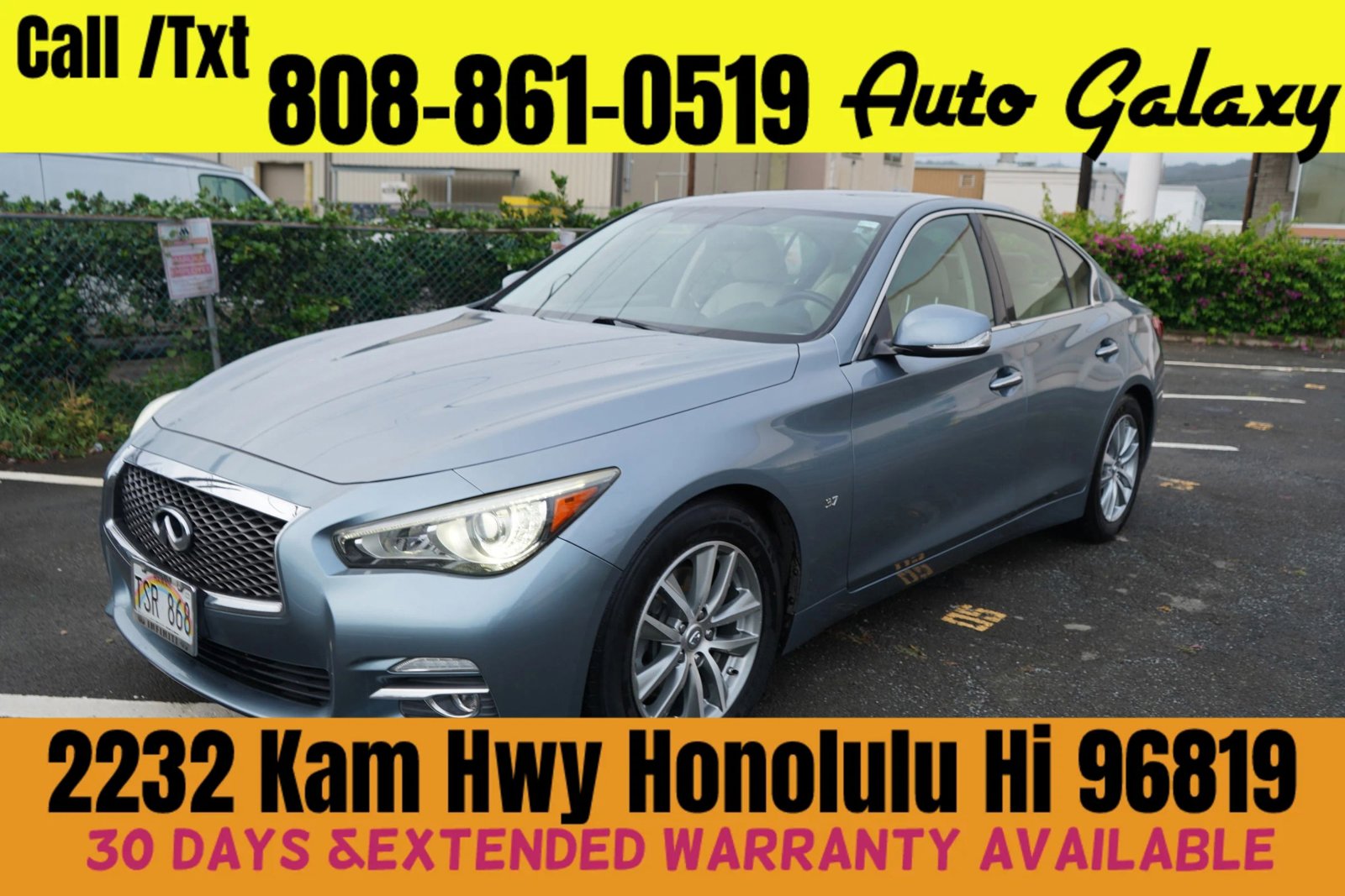 Used 2015 INFINITI Q50 Premium w/ Navigation Package image 1