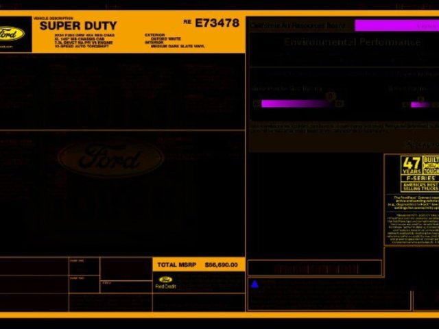 Used 2024 Ford F350 XL w/ Snow Plow Prep Package AWD/4WD image 43