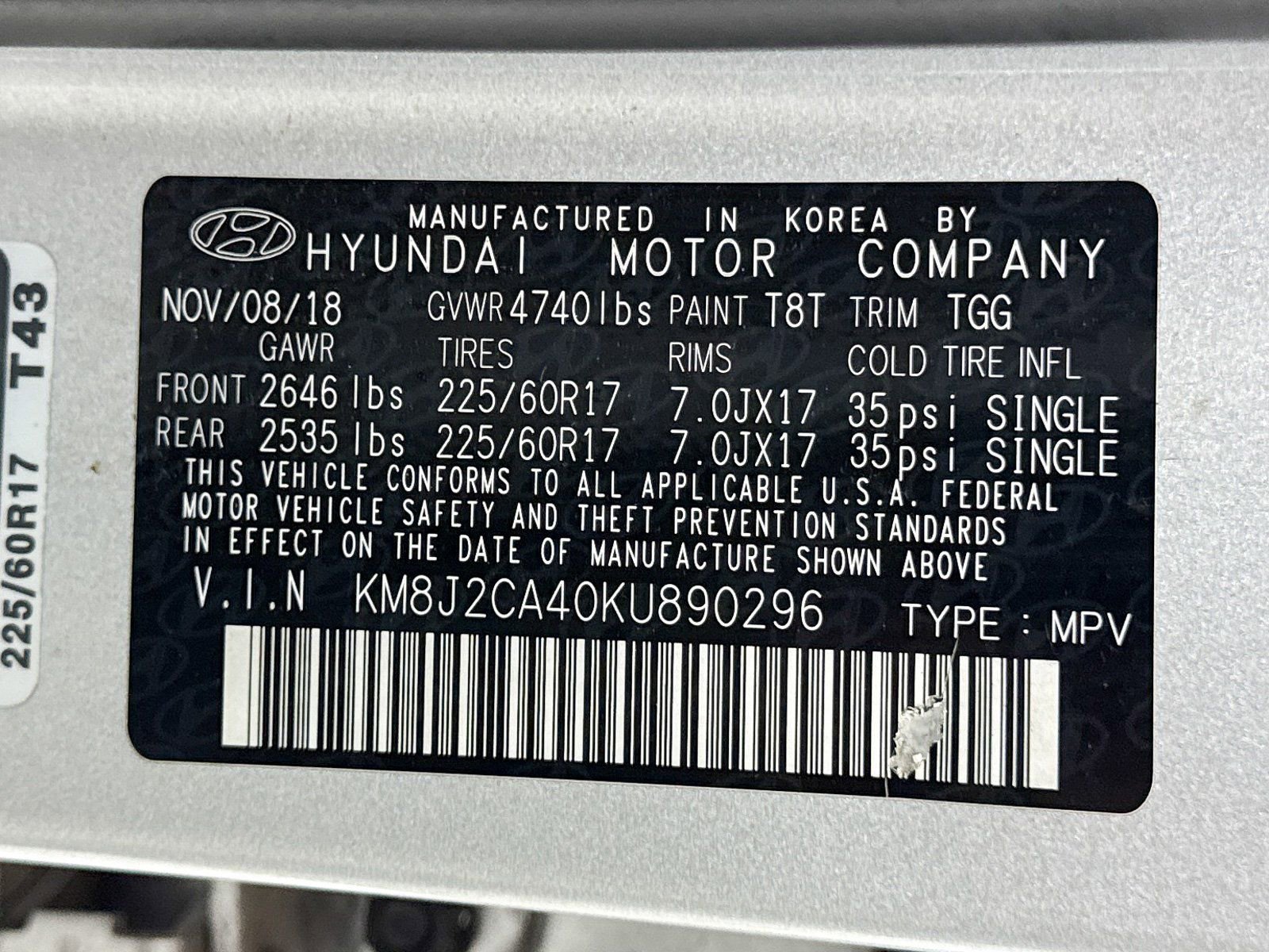Used 2019 Hyundai Tucson SE image 35