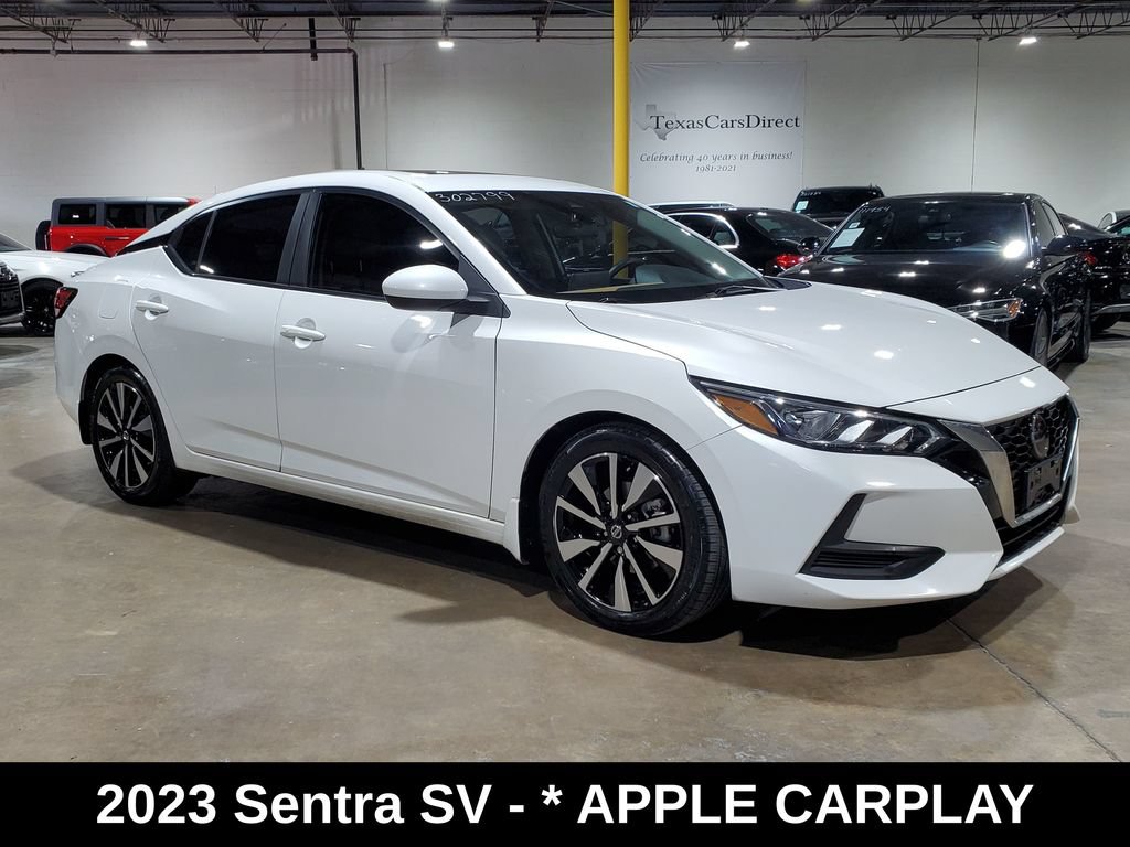 Used 2023 Nissan Sentra SV w/ SV Premium Package FWD image 3