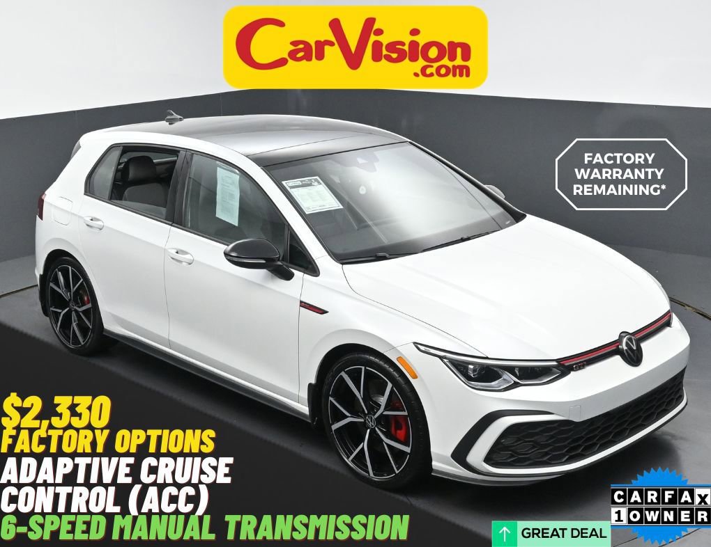 Used 2024 Volkswagen GTI SE w/ SE Leather Seats Package FWD image 1