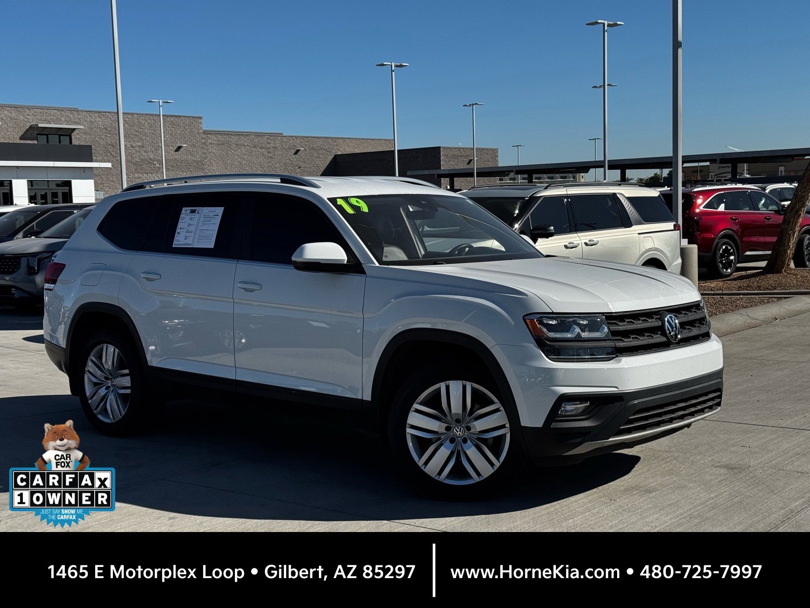 Used 2019 Volkswagen Atlas SE