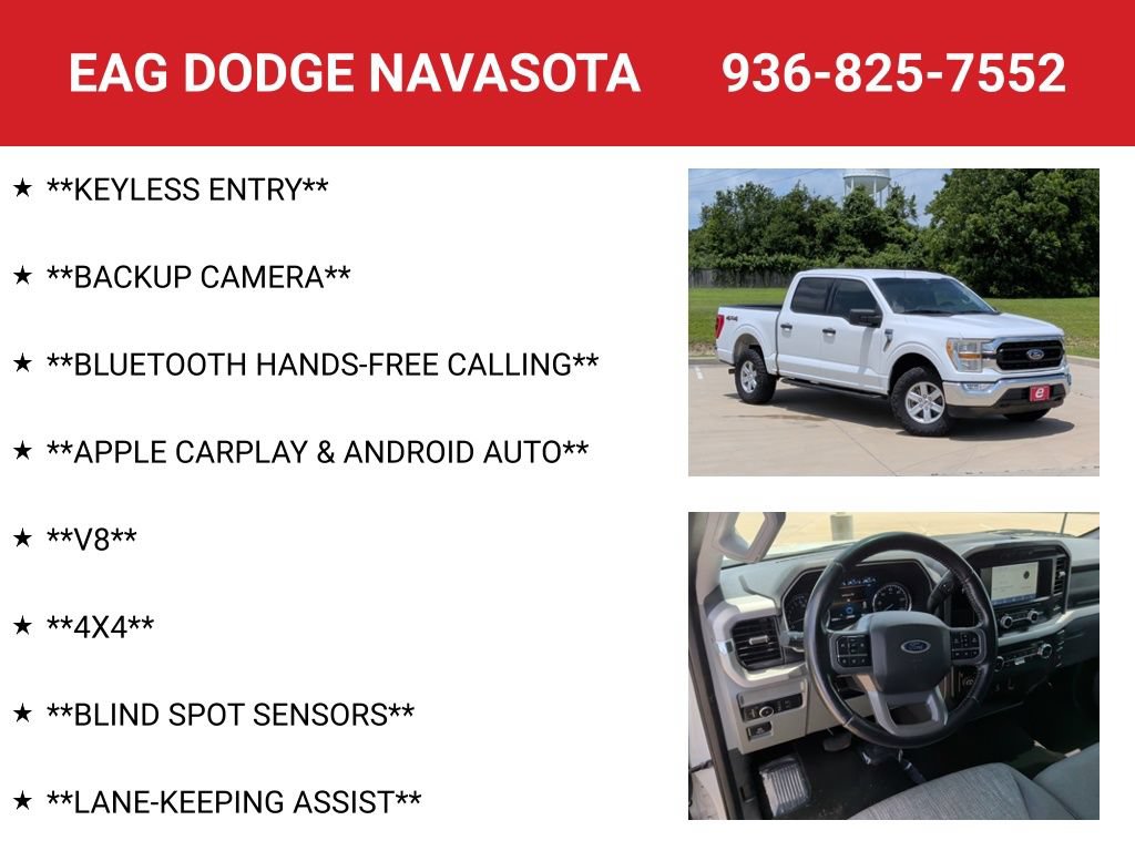 Used 2022 Ford F150 XLT w/ Equipment Group 301A Mid AWD/4WD image 4