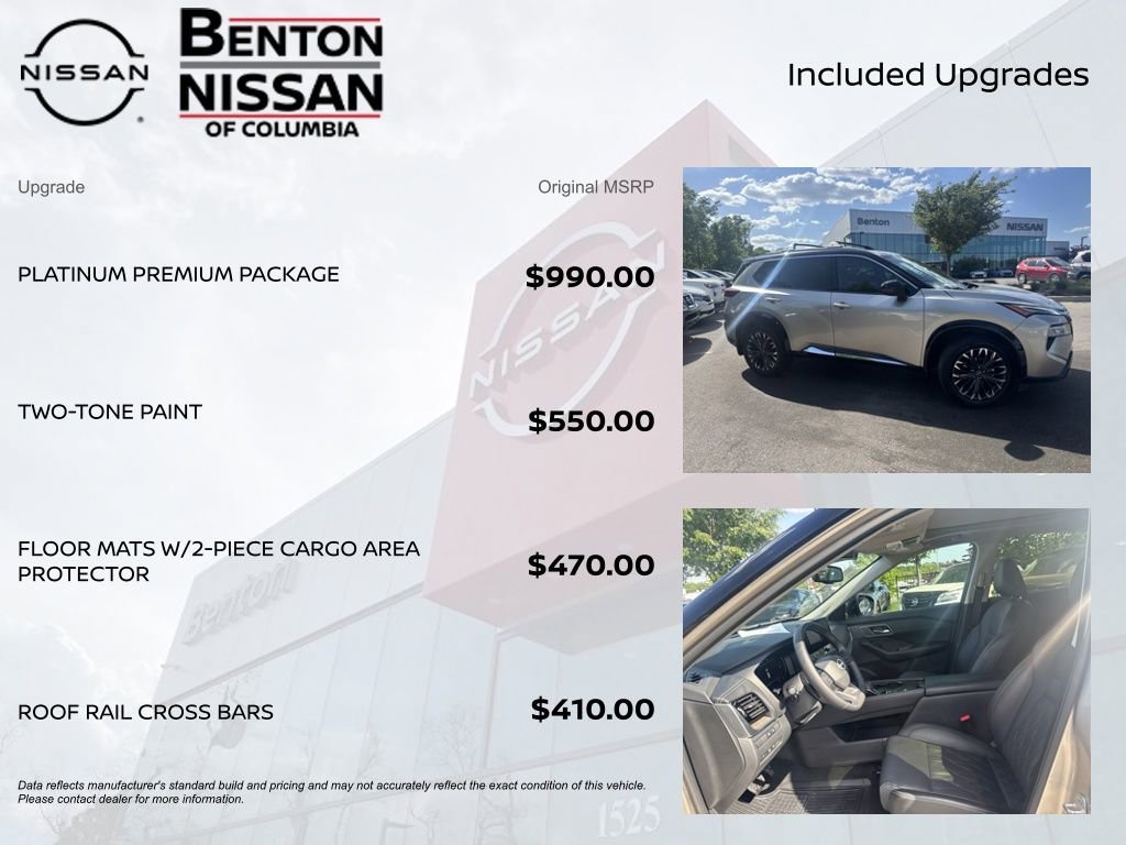 Used 2025 Nissan Rogue Platinum w/ Platinum Premium Package FWD image 6