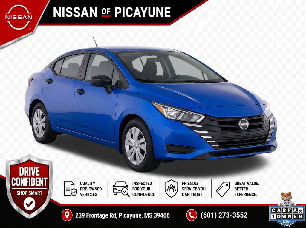 Certified 2023 Nissan Versa S w/ Trunk Package FWD image 8