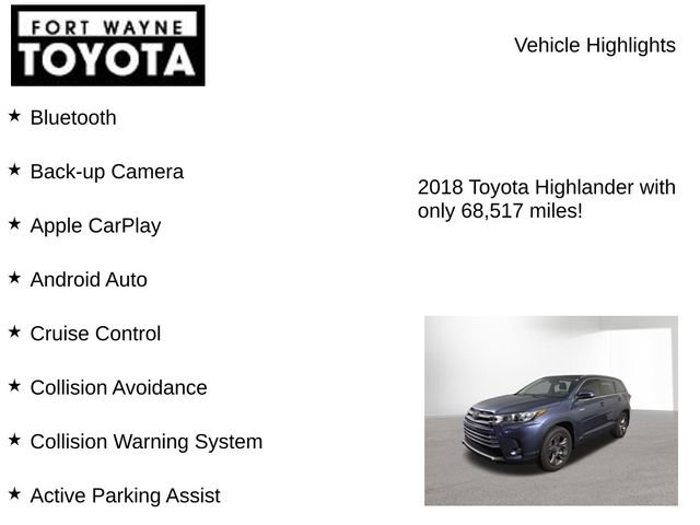 Used 2018 Toyota Highlander Limited Platinum AWD/4WD image 7