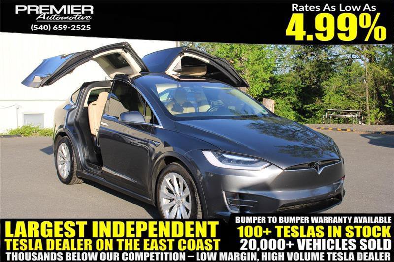 Used 2016 Tesla Model X 75D AWD/4WD image 3