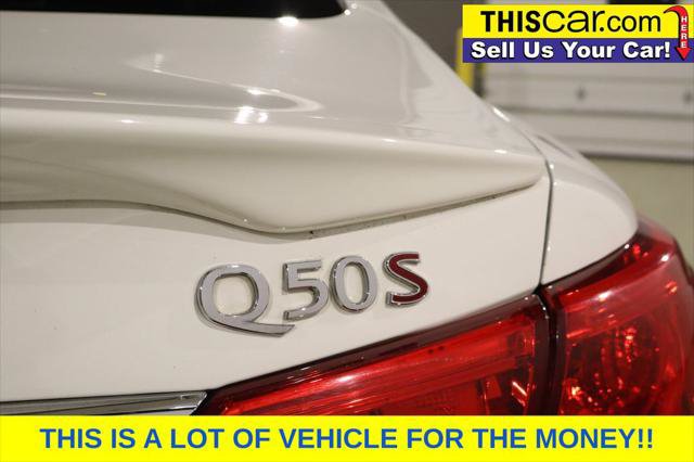 Used 2017 INFINITI Q50 Red Sport 400 RWD image 14