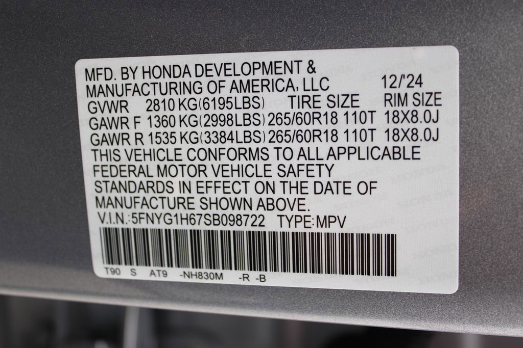 Used 2025 Honda Pilot TrailSport image 59