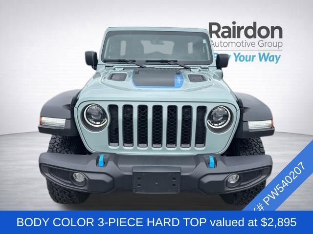 Used 2023 Jeep Wrangler Unlimited Rubicon 4xe w/ Cold Weather Group AWD/4WD image 2