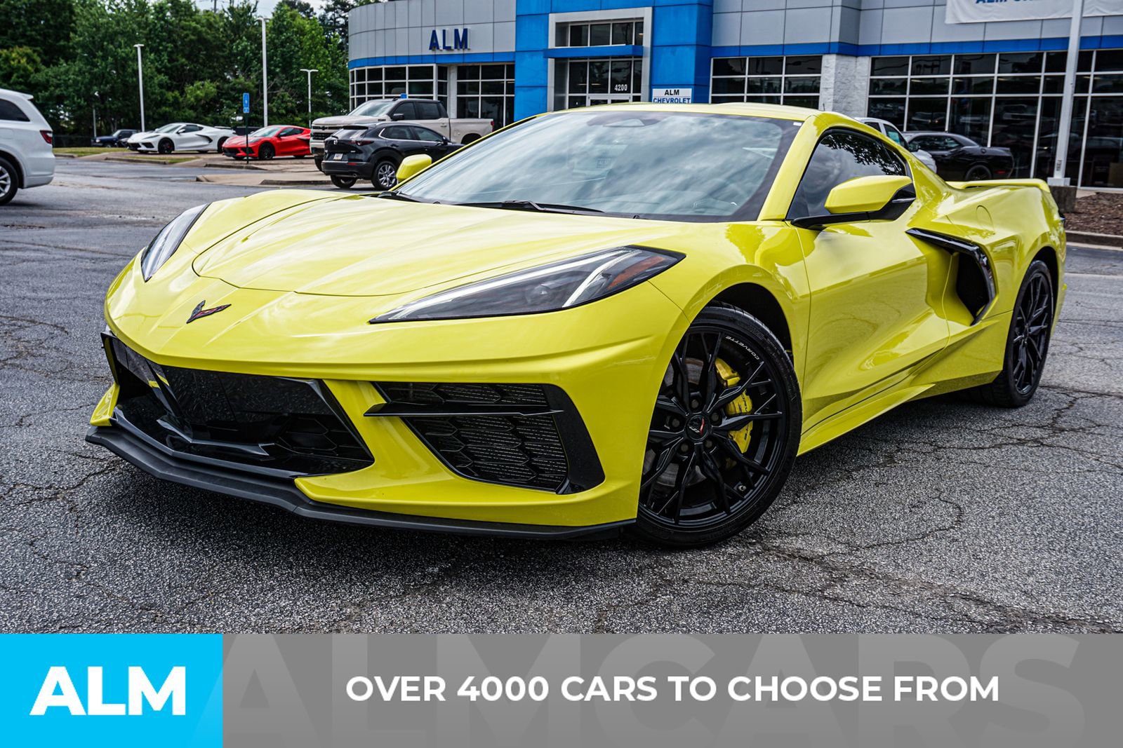 Used 2024 Chevrolet Corvette Stingray Coupe w/ Z51 Performance Package RWD image 3