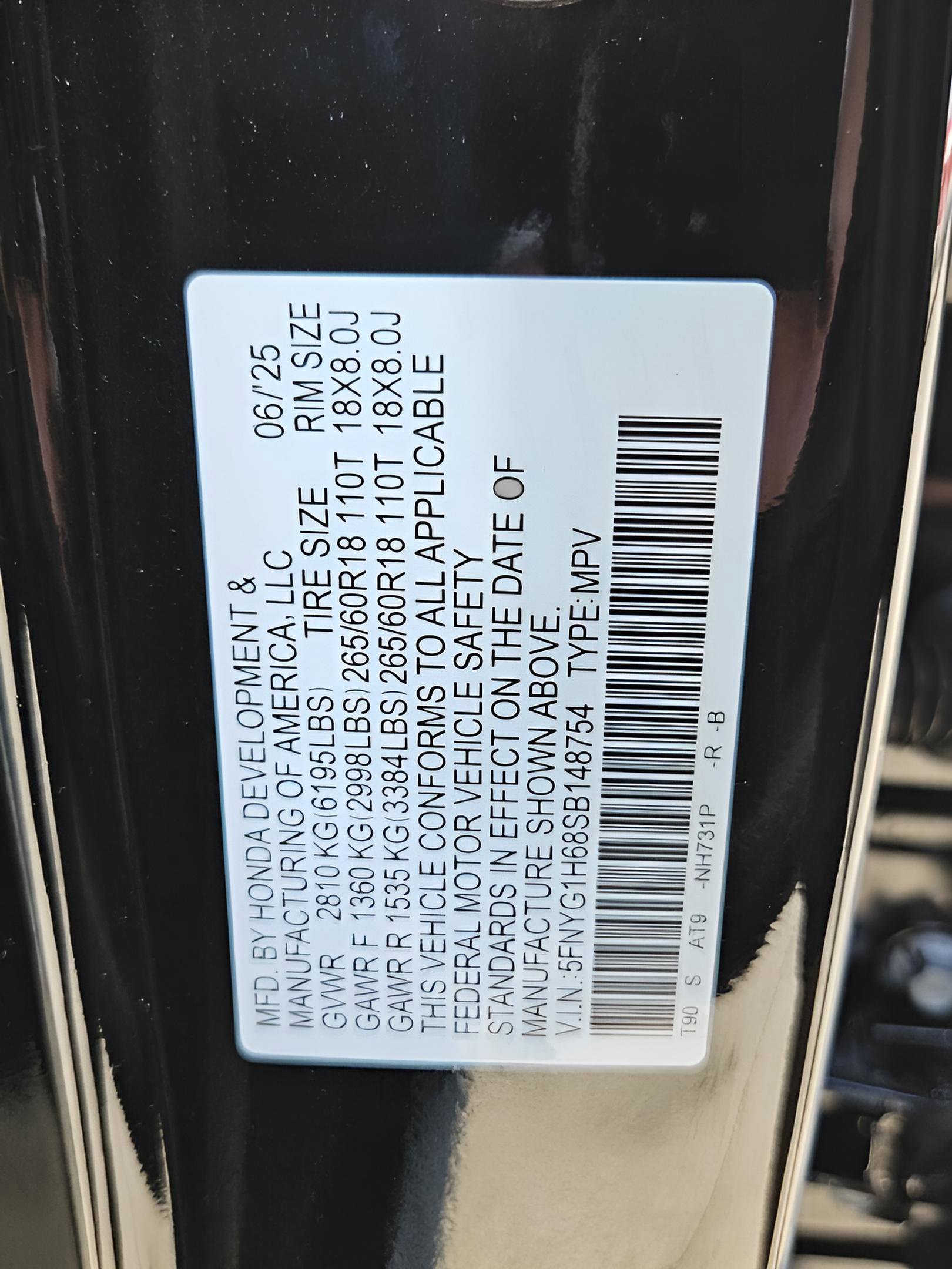 New 2025 Honda Pilot TrailSport image 39